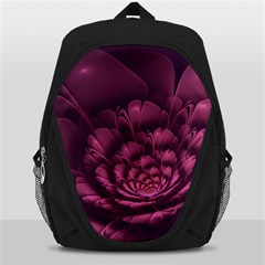 Fractal Blossom Flower Bloom Backpack Bag by Celenk