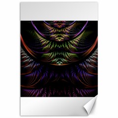 Fractal Colorful Pattern Fantasy Canvas 12  X 18   by Celenk