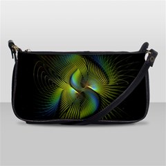 Fractal Abstract Design Fractal Art Shoulder Clutch Bags by Celenk