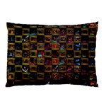 Kaleidoscope Pattern Abstract Art Pillow Case (Two Sides) Back