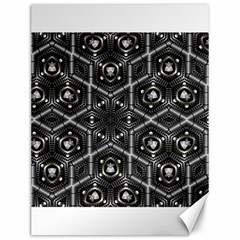 Design Art Pattern Decorative Canvas 12  X 16   by Celenk