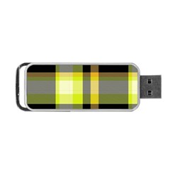 Tartan Abstract Background Pattern Textile 5 Portable Usb Flash (one Side) by Celenk