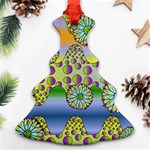 Amoeba Flowers Ornament (Christmas Tree)  Front