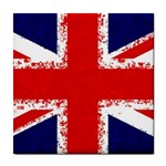 Union Jack London Flag Uk Tile Coasters Front