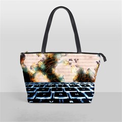 Ransomware Cyber Crime Security Shoulder Handbags by Celenk