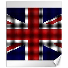 Union Jack Flag British Flag Canvas 8  X 10  by Celenk