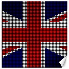 Union Jack Flag British Flag Canvas 20  X 20   by Celenk