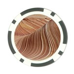 Swirling Patterns Of The Wave Poker Chip Card Guard Front