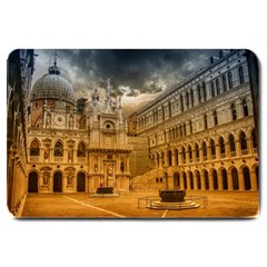 Palace Monument Architecture Large Doormat  by Celenk