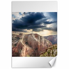 Nature Landscape Clouds Sky Rocks Canvas 12  X 18   by Celenk