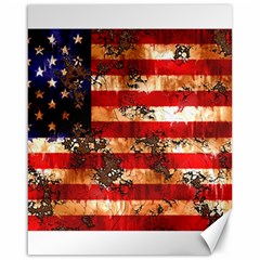 American Flag Usa Symbol National Canvas 16  X 20   by Celenk