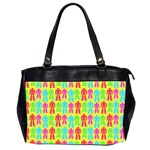 Colorful Robots Office Handbags (2 Sides)  Front