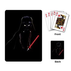 Darth Vader Cat Playing Card by Valentinaart