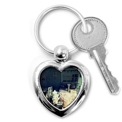 Abandonded Dollhouse Key Chains (heart)  by snowwhitegirl