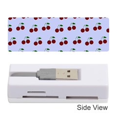 Blue Cherries Memory Card Reader (stick)  by snowwhitegirl