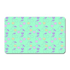 Mint Heart Cherries Magnet (rectangular) by snowwhitegirl