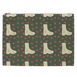 Green Boot Cosmetic Bag (XXL)  Front