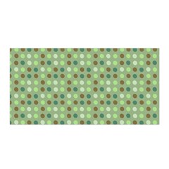 Green Brown  Eggs On Green Satin Wrap by snowwhitegirl