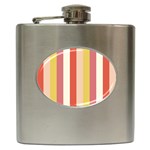 Candy Corn Hip Flask (6 oz) Front