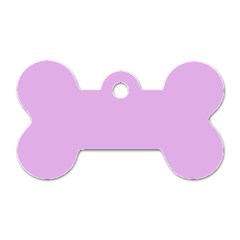 Baby Purple Dog Tag Bone (two Sides) by snowwhitegirl