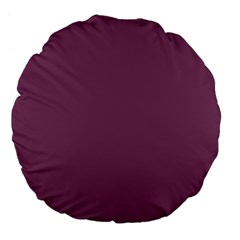 Medium Grape Large 18  Premium Flano Round Cushions by snowwhitegirl