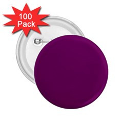 Magenta Ish Purple 2 25  Buttons (100 Pack)  by snowwhitegirl