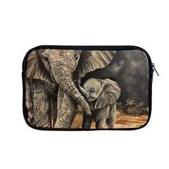 Elephant Mother And Baby Apple Macbook Pro 13  Zipper Case by ArtByThree