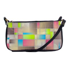 Background Abstract Grid Shoulder Clutch Bags by Nexatart