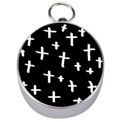 White Cross Silver Compasses by snowwhitegirl