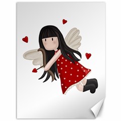 Cupid Girl Canvas 36  X 48   by Valentinaart