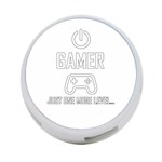 Gamer 4-Port USB Hub (Two Sides)  Front