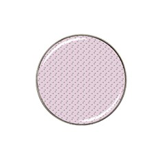 Pink Flowers Pink Hat Clip Ball Marker (10 Pack) by snowwhitegirl