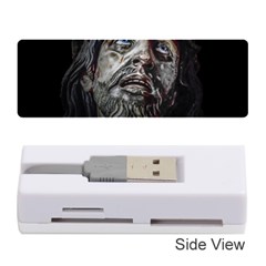 Jesuschrist Face Dark Poster Memory Card Reader (stick)  by dflcprints