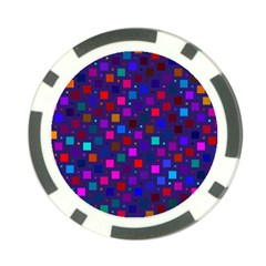 Squares Square Background Abstract Poker Chip Card Guard by Nexatart