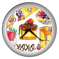 Xoxo Wall Clocks (silver)  by KuriSweets