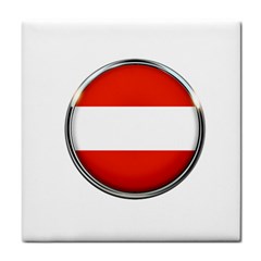 Austria Country Nation Flag Tile Coasters by Nexatart