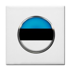 Estonia Country Flag Countries Tile Coasters by Nexatart