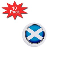 Scotland Nation Country Nationality 1  Mini Buttons (10 Pack)  by Nexatart