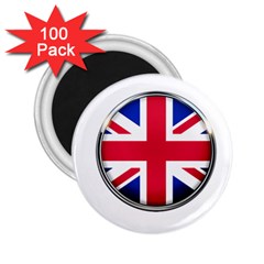 United Kingdom Country Nation Flag 2 25  Magnets (100 Pack)  by Nexatart