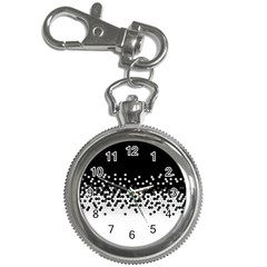 Flat Tech Camouflage Black And White Key Chain Watches by jumpercat