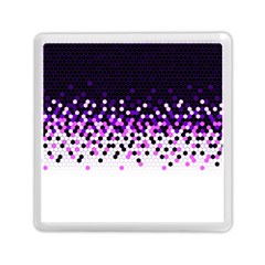 Flat Tech Camouflage Reverse Purple Memory Card Reader (square)  by jumpercat