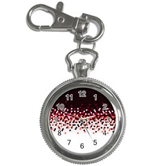 Flat Tech Camouflage Reverse Red Key Chain Watches by jumpercat