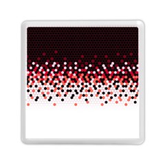 Flat Tech Camouflage Reverse Red Memory Card Reader (square)  by jumpercat