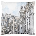 Architecture Building Design Standard Flano Cushion Case (Two Sides) Back