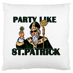  St  Patricks Day  Large Flano Cushion Case (two Sides) by Valentinaart