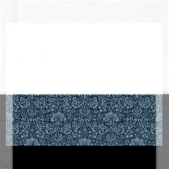 Damask Blue Rectangular Jigsaw Puzzl by snowwhitegirl