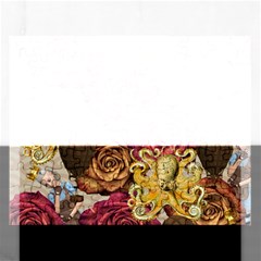 Octopus Floral Rectangular Jigsaw Puzzl by snowwhitegirl