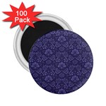 Damask Purple 2.25  Magnets (100 pack)  Front