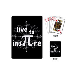 Pi Day Playing Cards (mini)  by Valentinaart