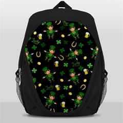 St Patricks Day Pattern Backpack Bag by Valentinaart